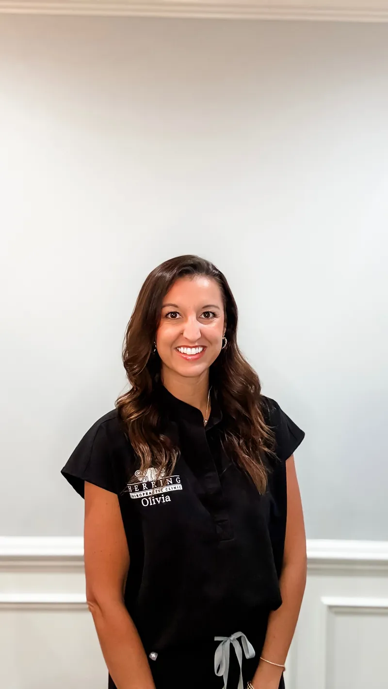 Olivia, office manager at Herring Chiropractic Clinic