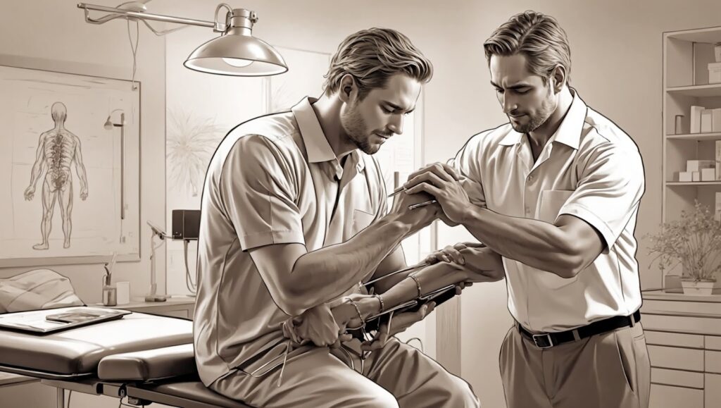 Illustration showcasing comprehensive chiropractic care at Herring Chiropractic Clinic in Tallassee, Alabama.